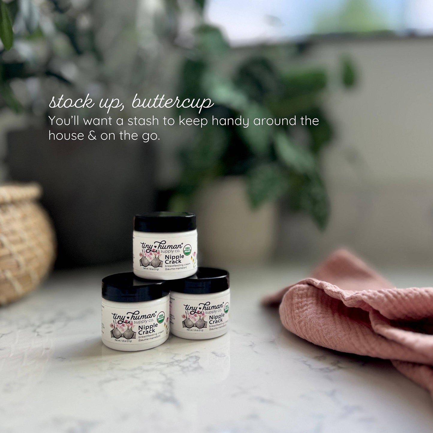 Nipple Crack™ Organic Nipple Balm 1.8oz