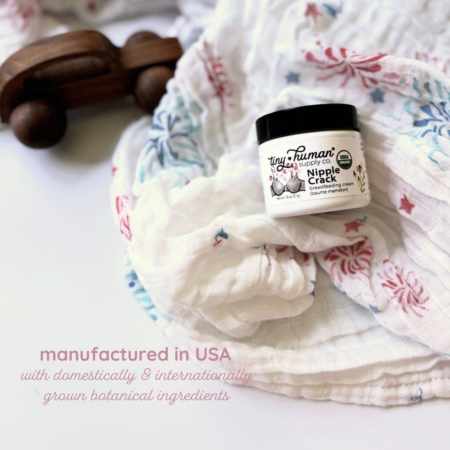 Nipple Crack™ Organic Nipple Balm 1.8oz
