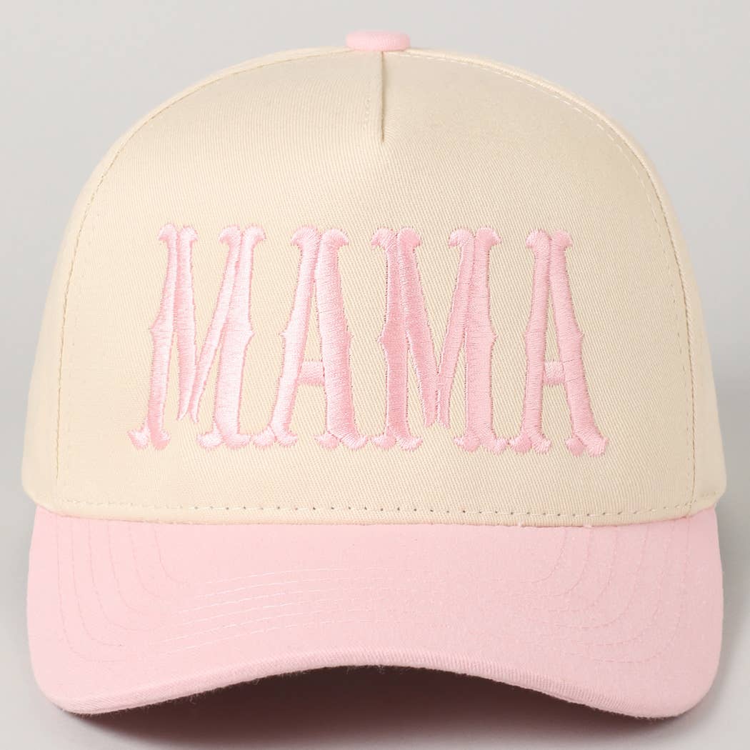 Mama Embroidery Cap