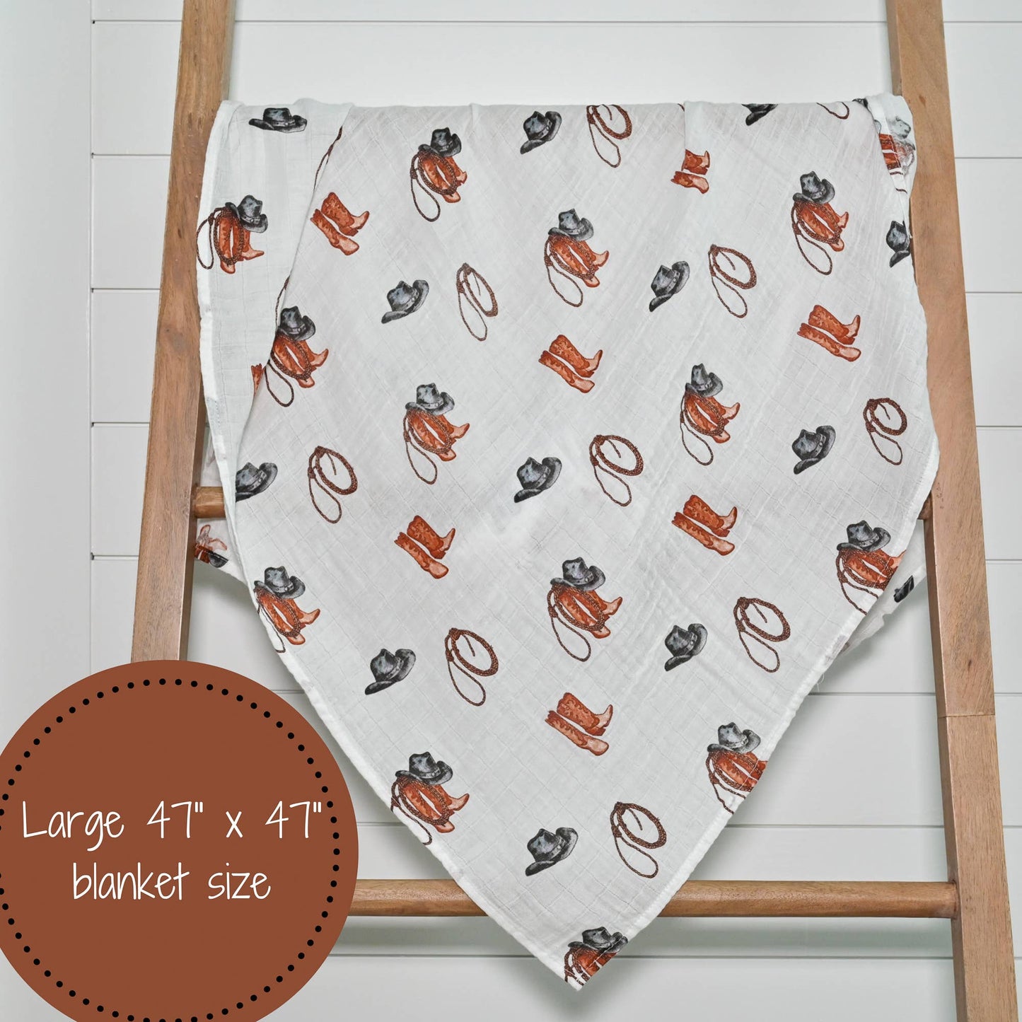 Western Swaddle Blanket