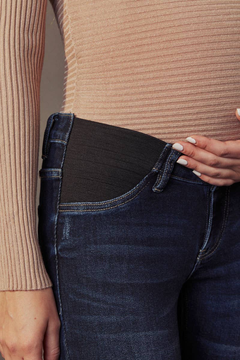 Dark Wash Maternity Jean