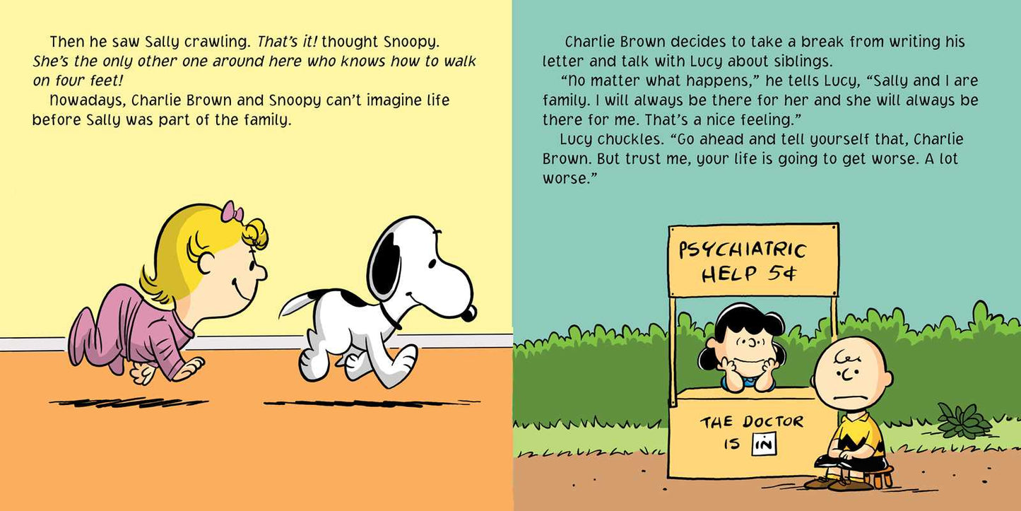 You're a Big Brother, Charlie Brown! by Charles  M. Schulz