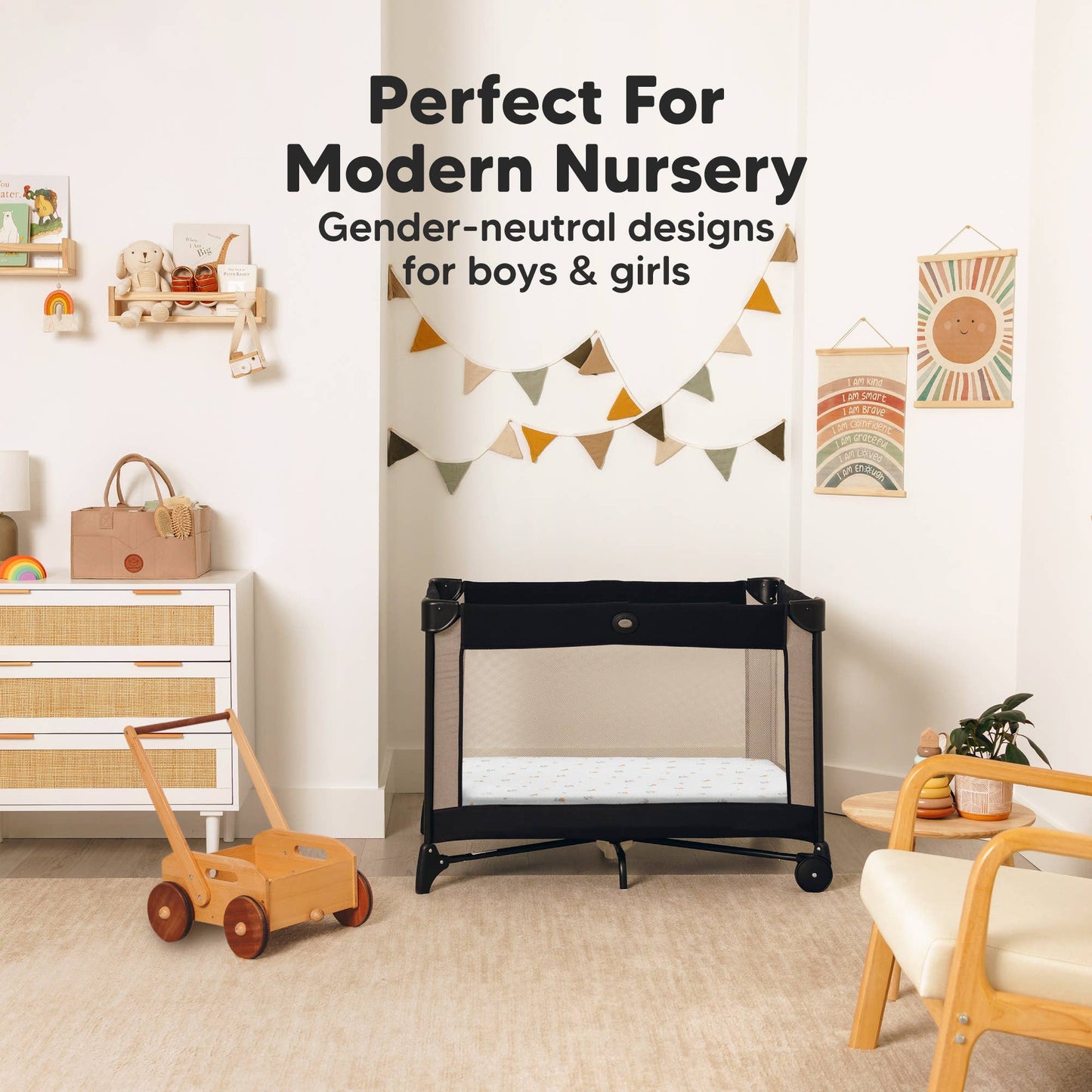 Wildflower Fitted Pack-n-Play Sheets