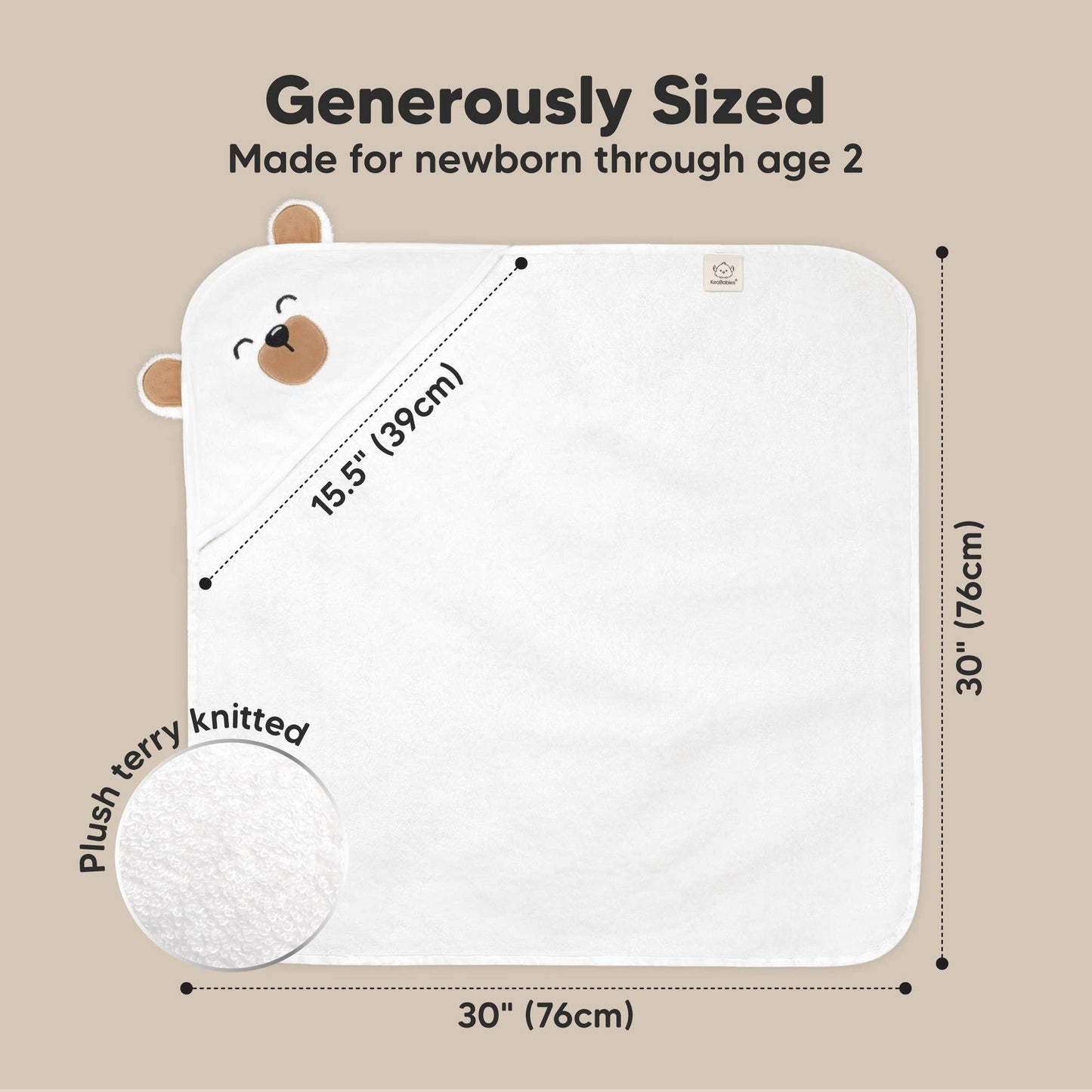 Grizzly Hooded Towel