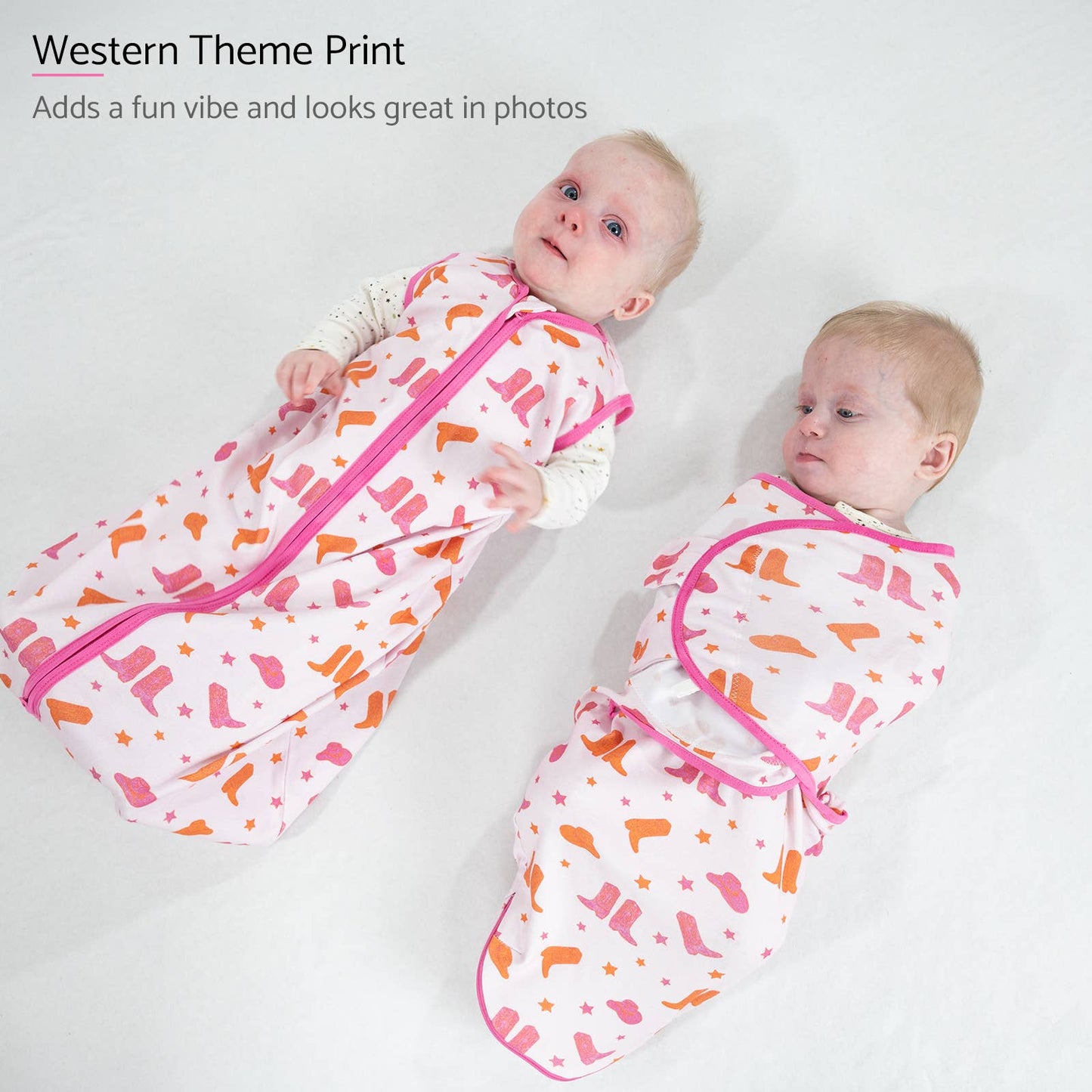 Life is Better in Pink Boots Sleep Sack