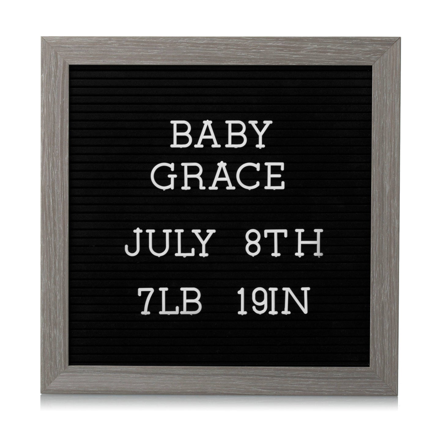 Rustic Wooden Letterboard Set