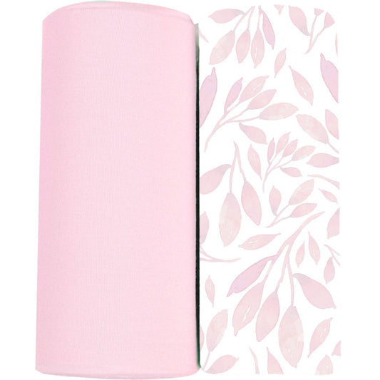 Poppy & Pink Swaddle Blanket 2 Pack