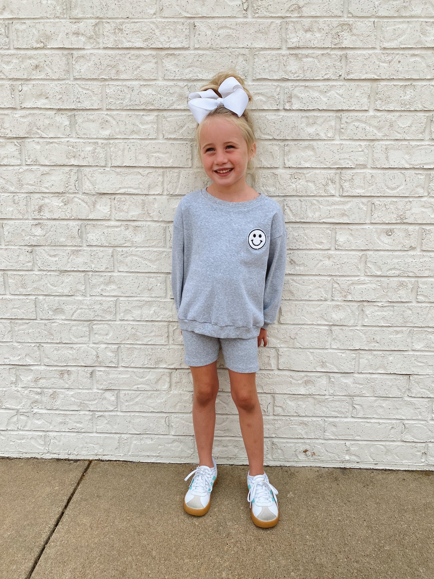 Biker Shorts Set | Gray