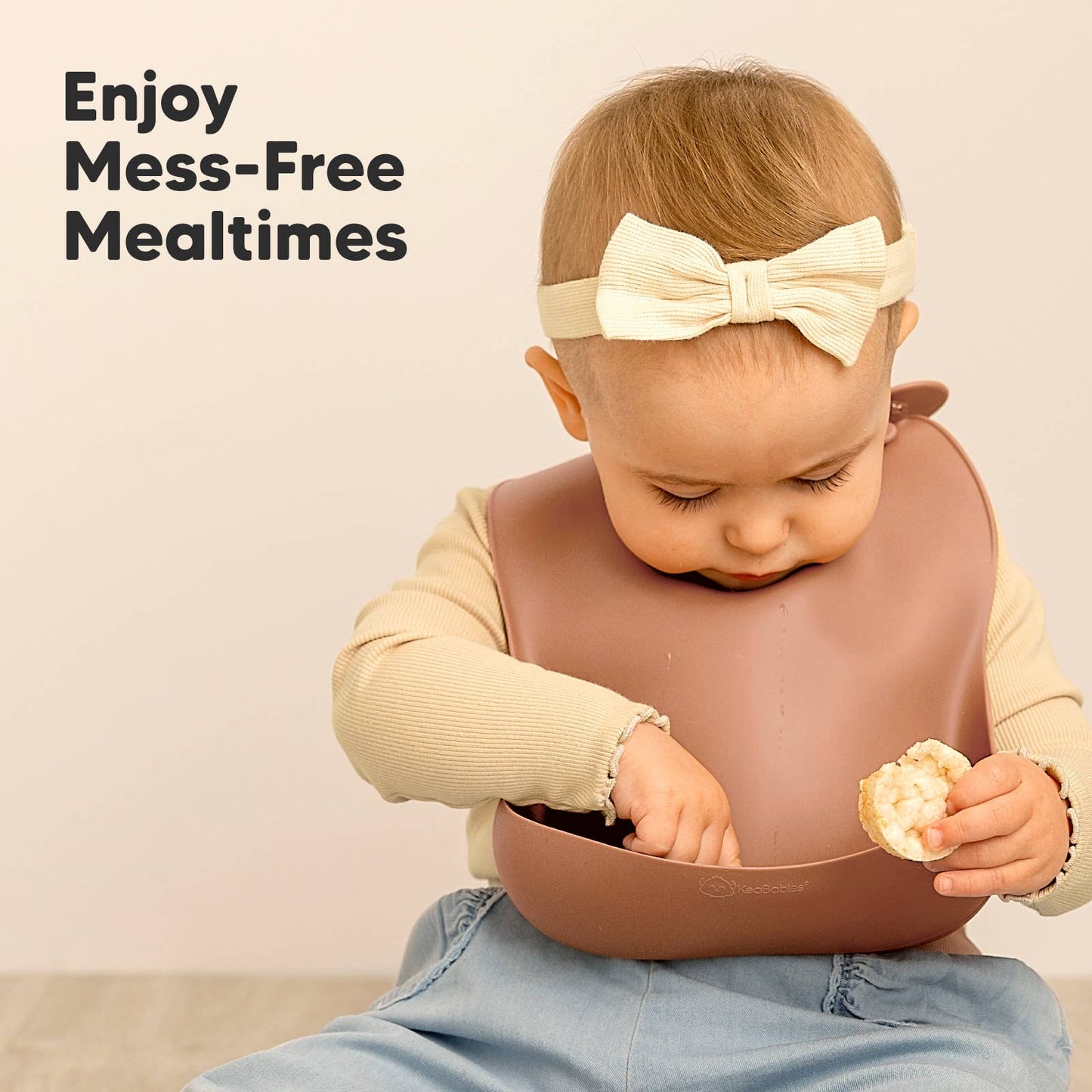 2-Pack Prep Silicone Bibs - Dusk