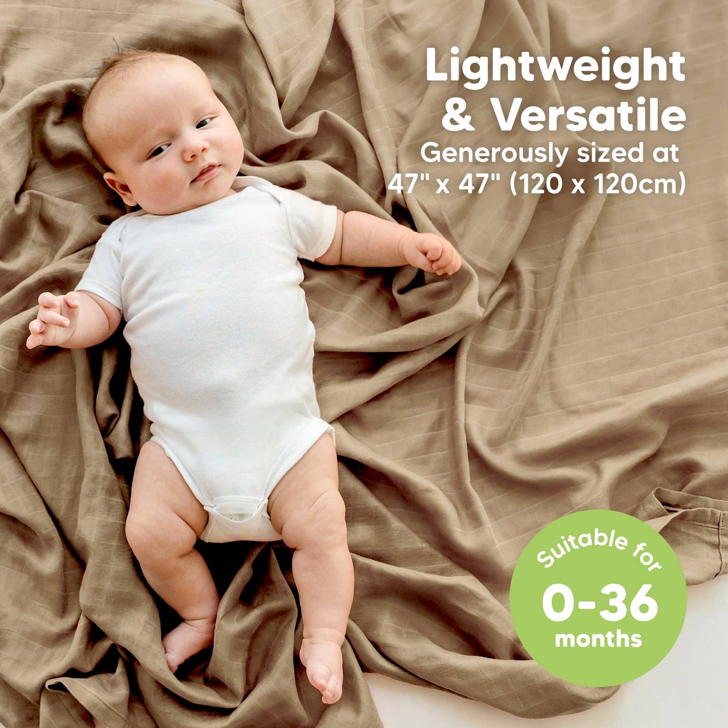 Spice Pack Muslin Swaddle Blankets
