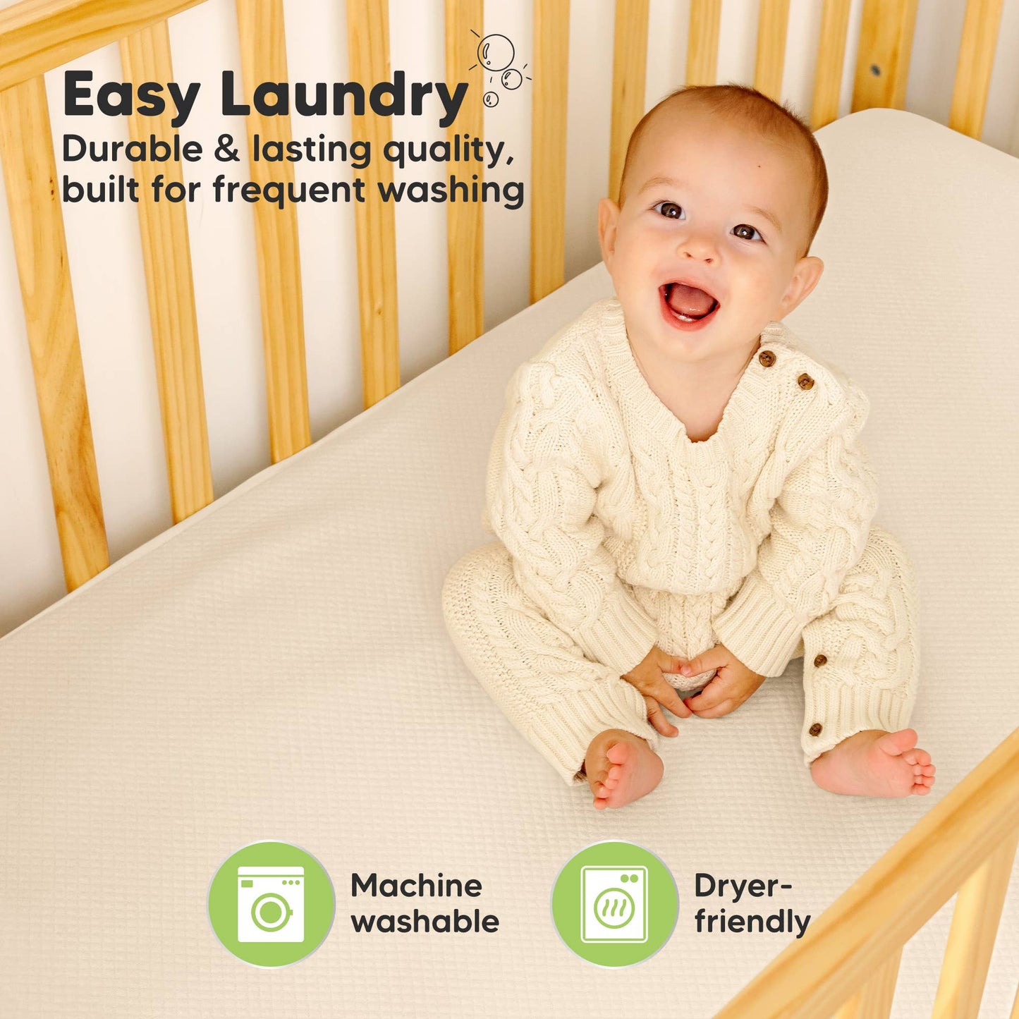 2-pack Crib Mattress Cover