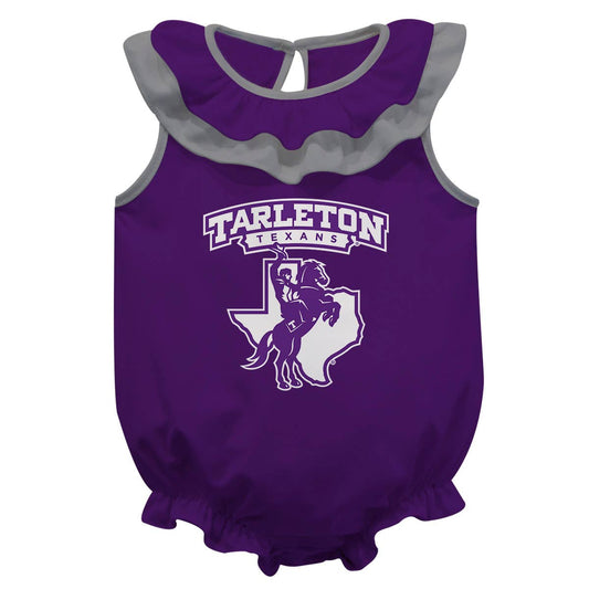 Tarleton State Ruffle Bodysuit