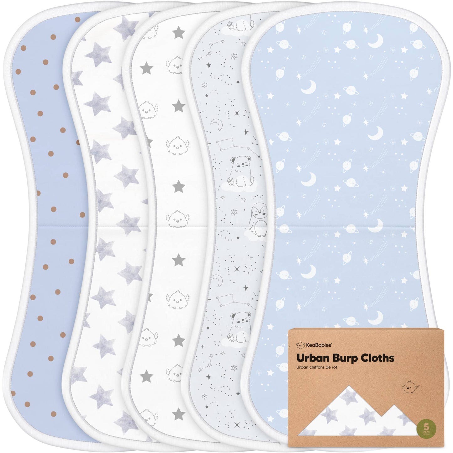 Constellation Pack Urban Burp Cloths