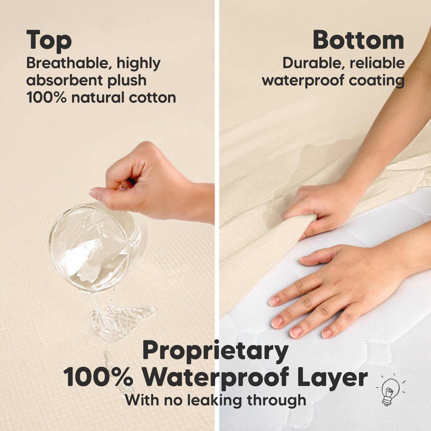 2-pack Crib Mattress Cover