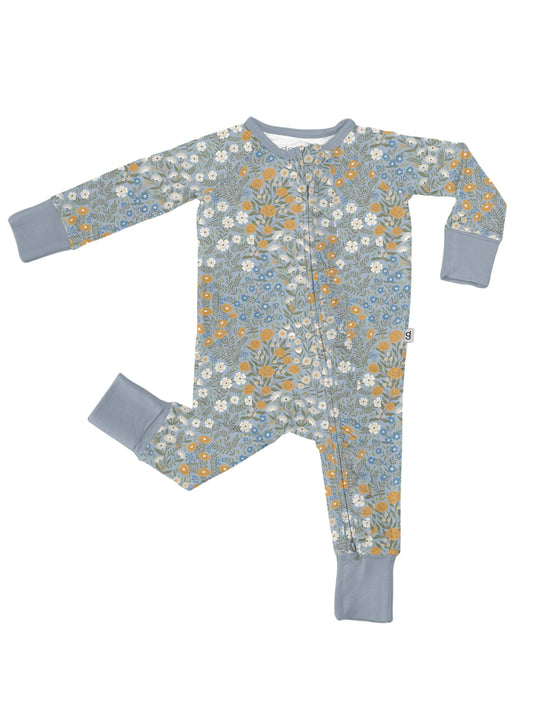Blue Meadow - Convertible Zippy PJs