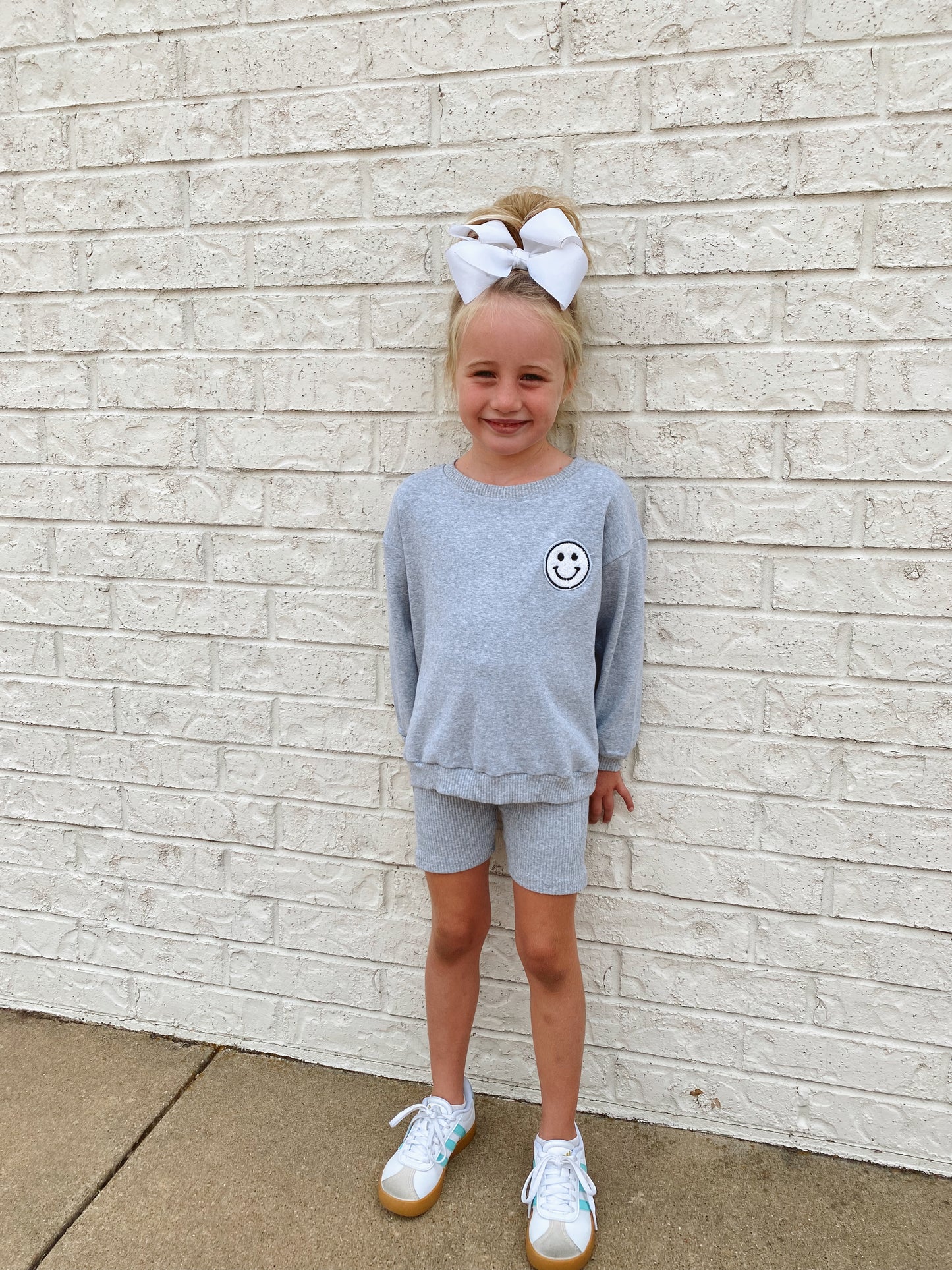 Biker Shorts Set | Gray