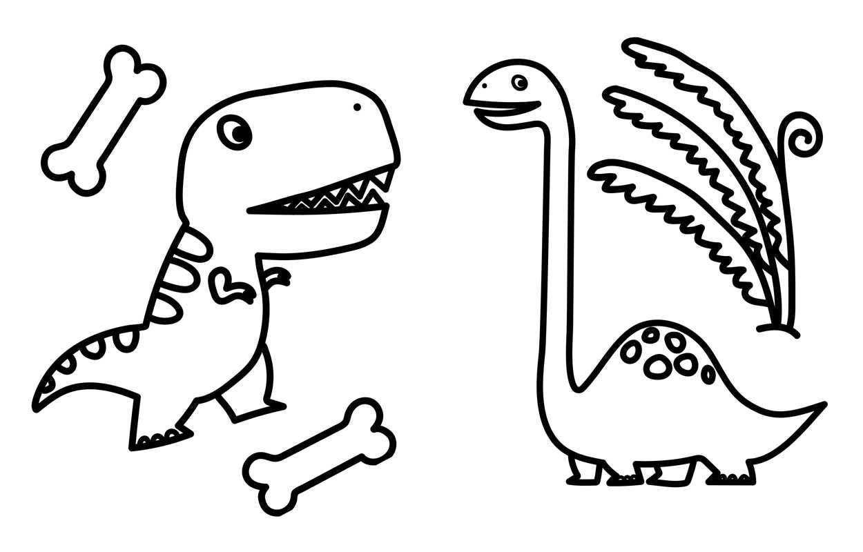 My First Big Book of Dinosaurs Coloring Book
