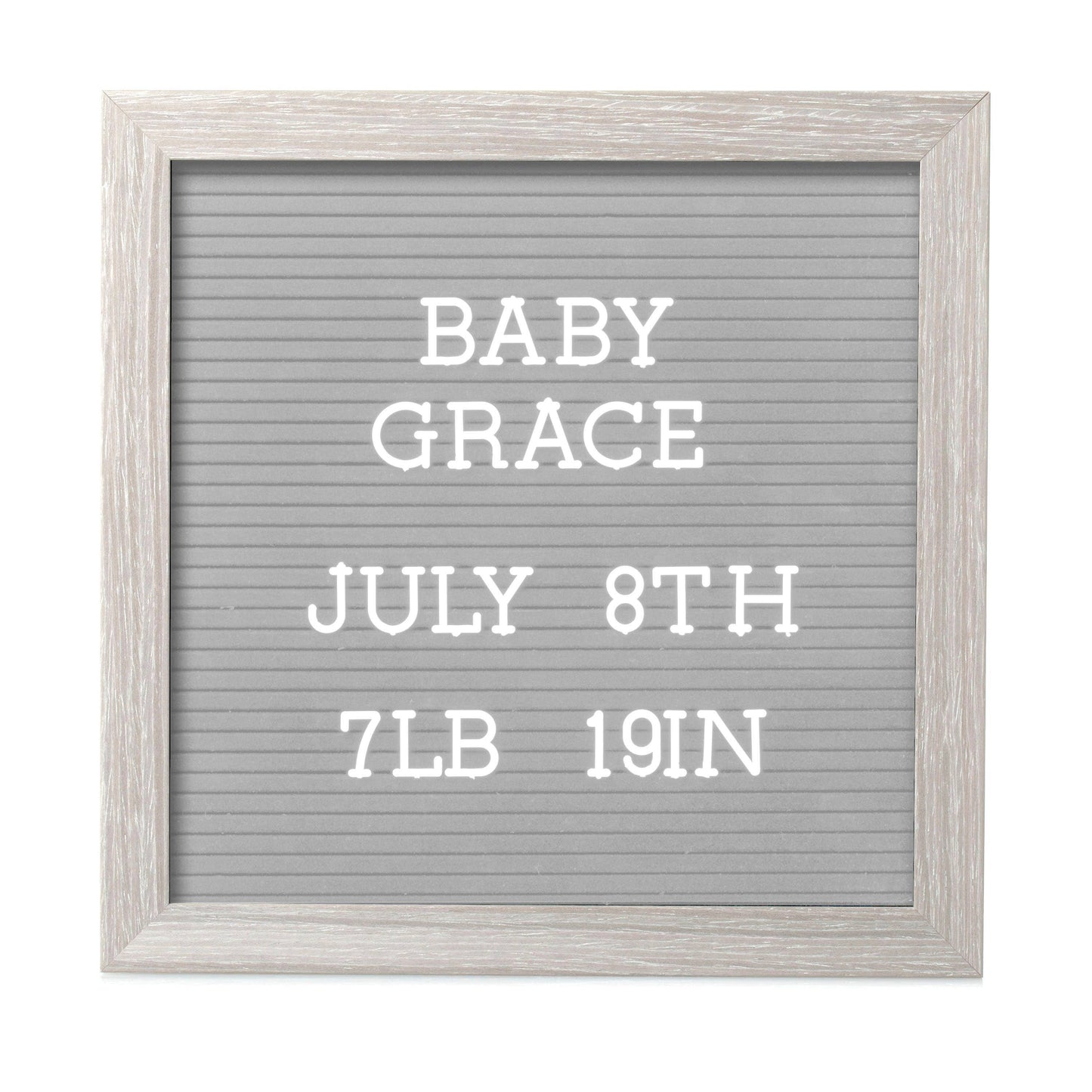 Rustic Wooden Letterboard Set