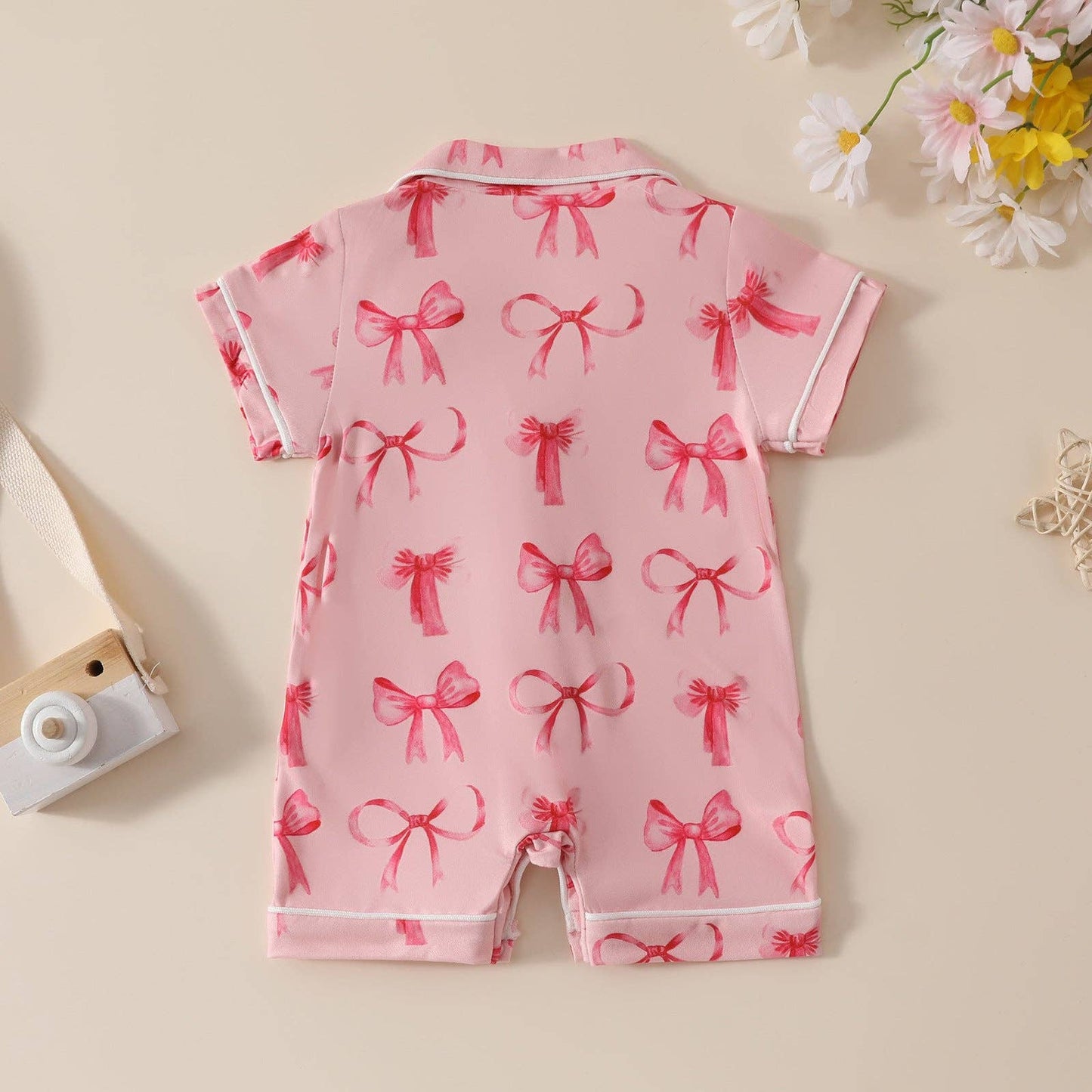 Girly Girl Pajama Romper