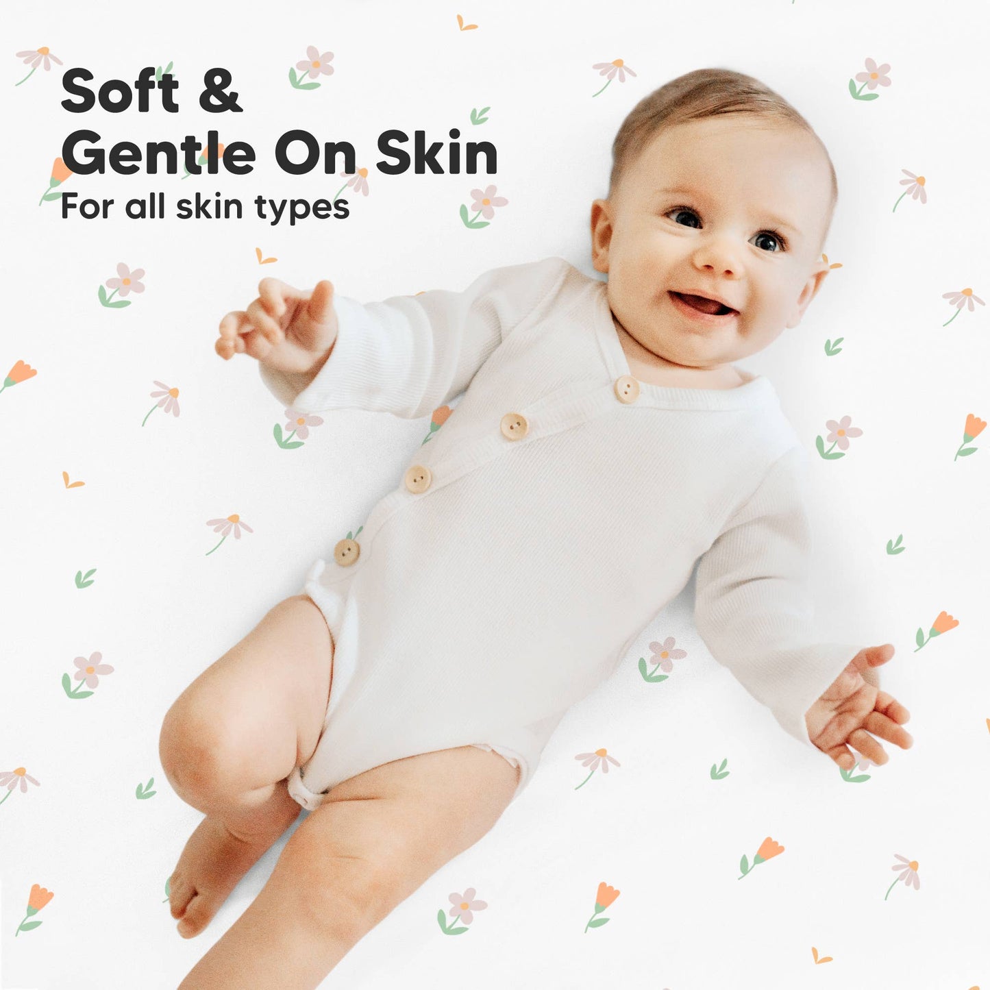 Wildflower Fitted Pack-n-Play Sheets