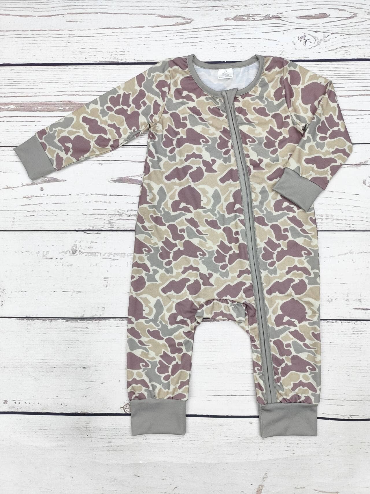 Camouflage Print Zippy Sleeper