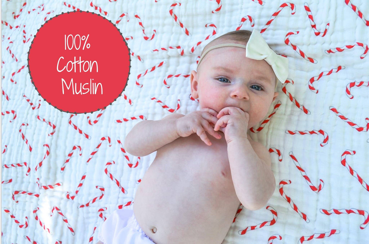 Mint To Be Together - Christmas Muslin Quilt