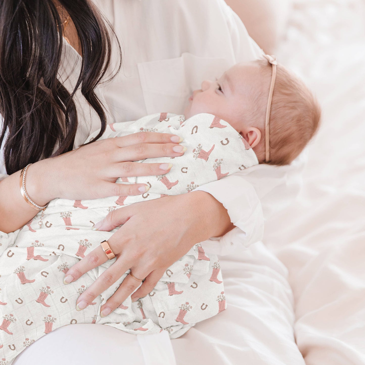 Swaddle Blanket Set - Bloomin' Boot