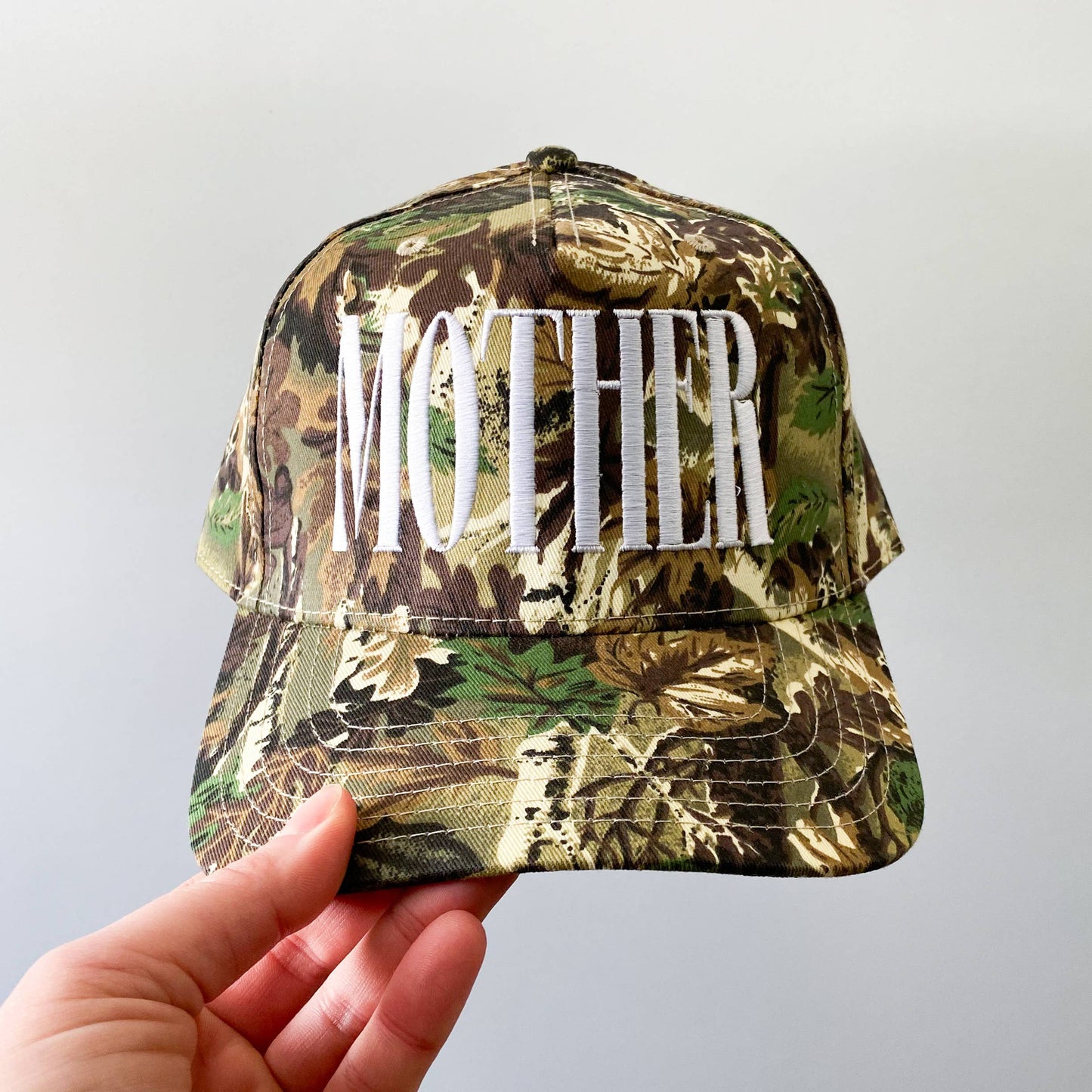 Mother Camo Embroidered Hat