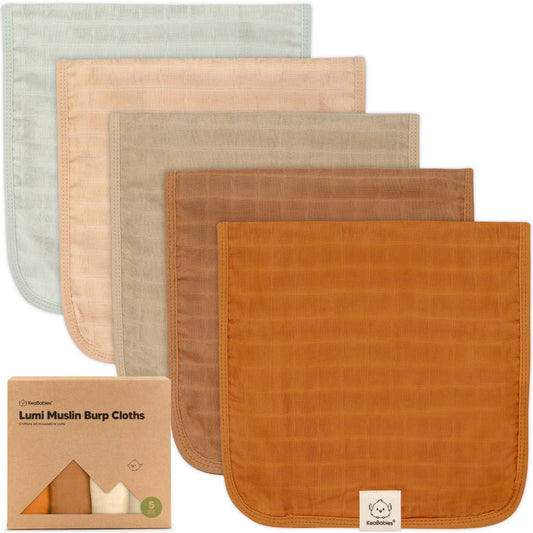 Spice Pack Muslin Burp Cloths