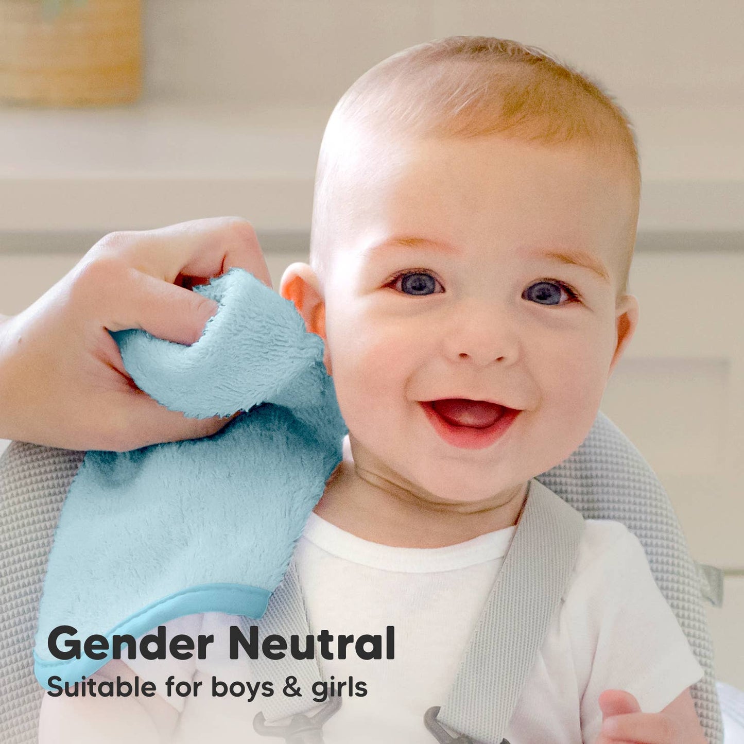 Bravo Blue Pack Baby Wash Cloths