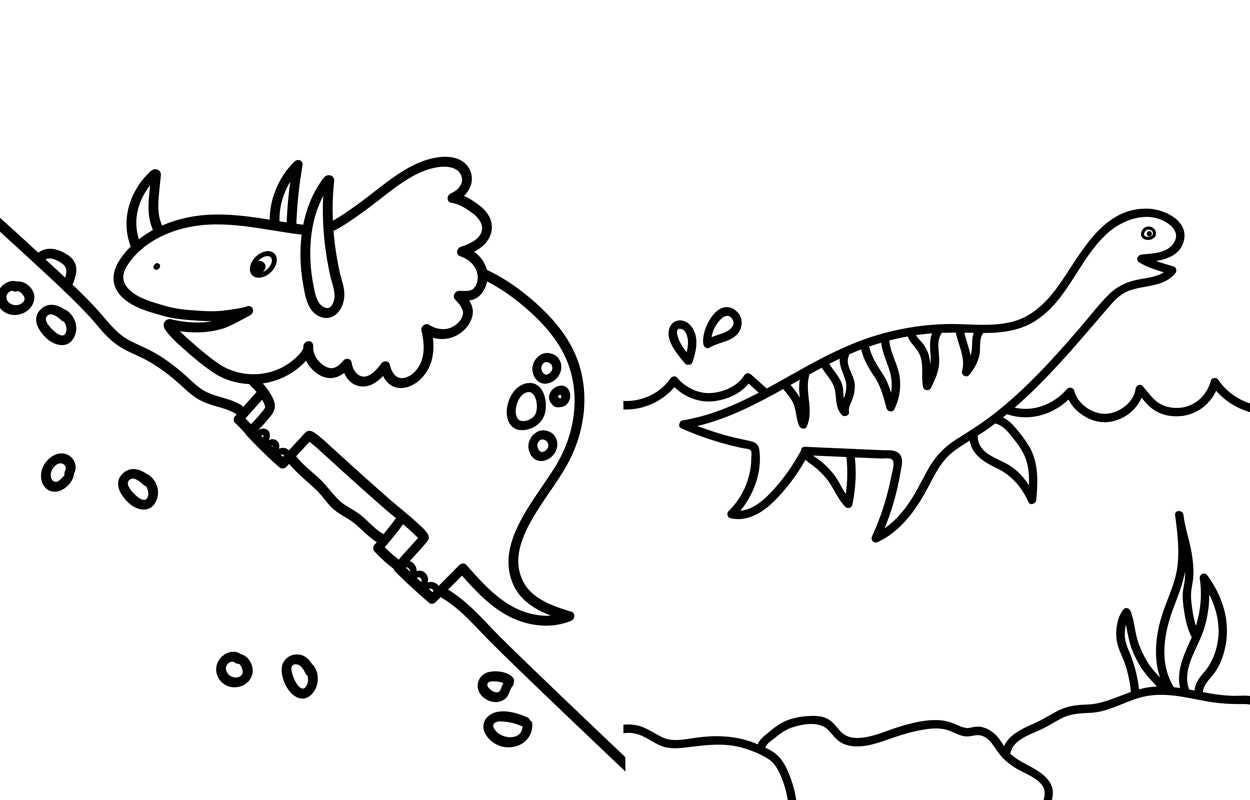 My First Big Book of Dinosaurs Coloring Book