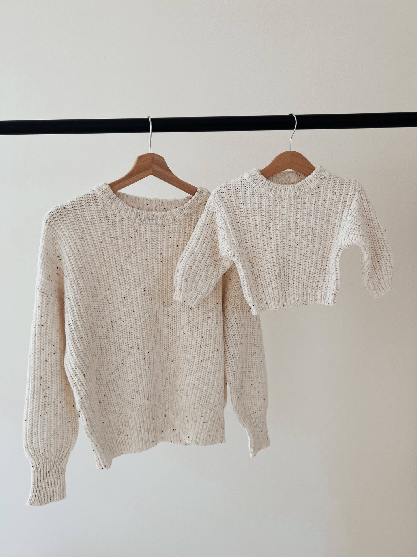 Cloud Confetti | Chunky Knit Sweater