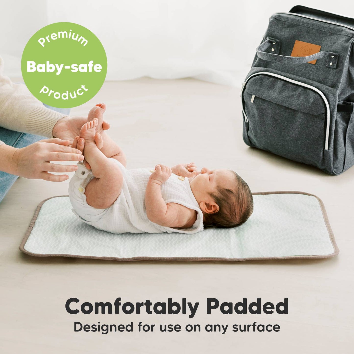 Rainbow Diaper Changing Mat