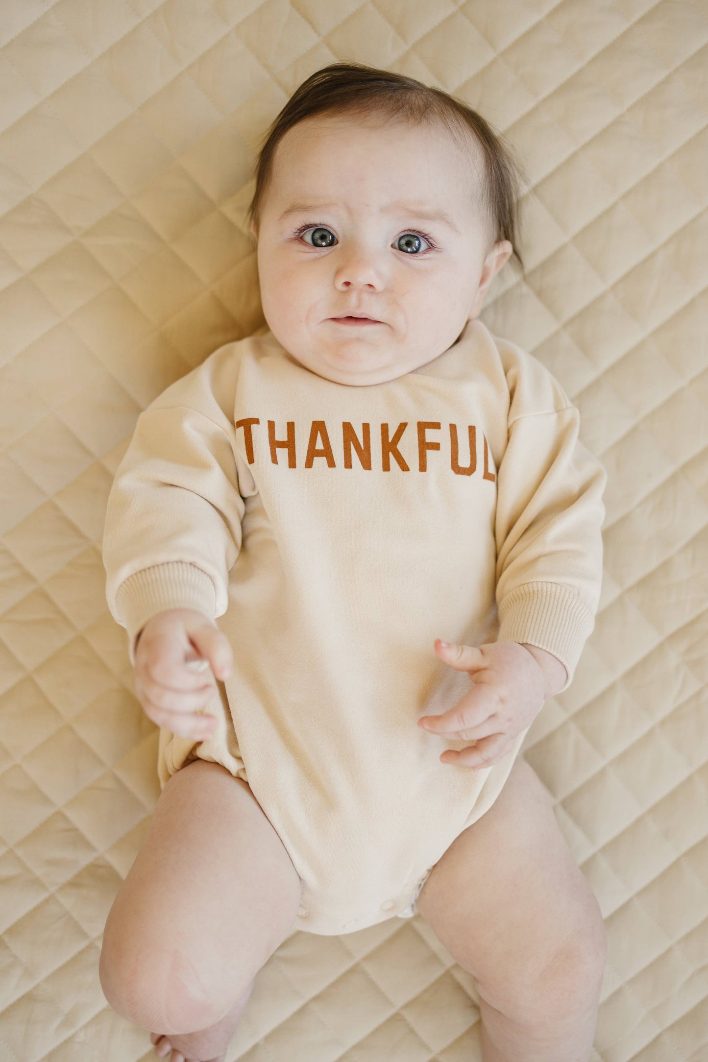 Thankful Sweatshirt Romper