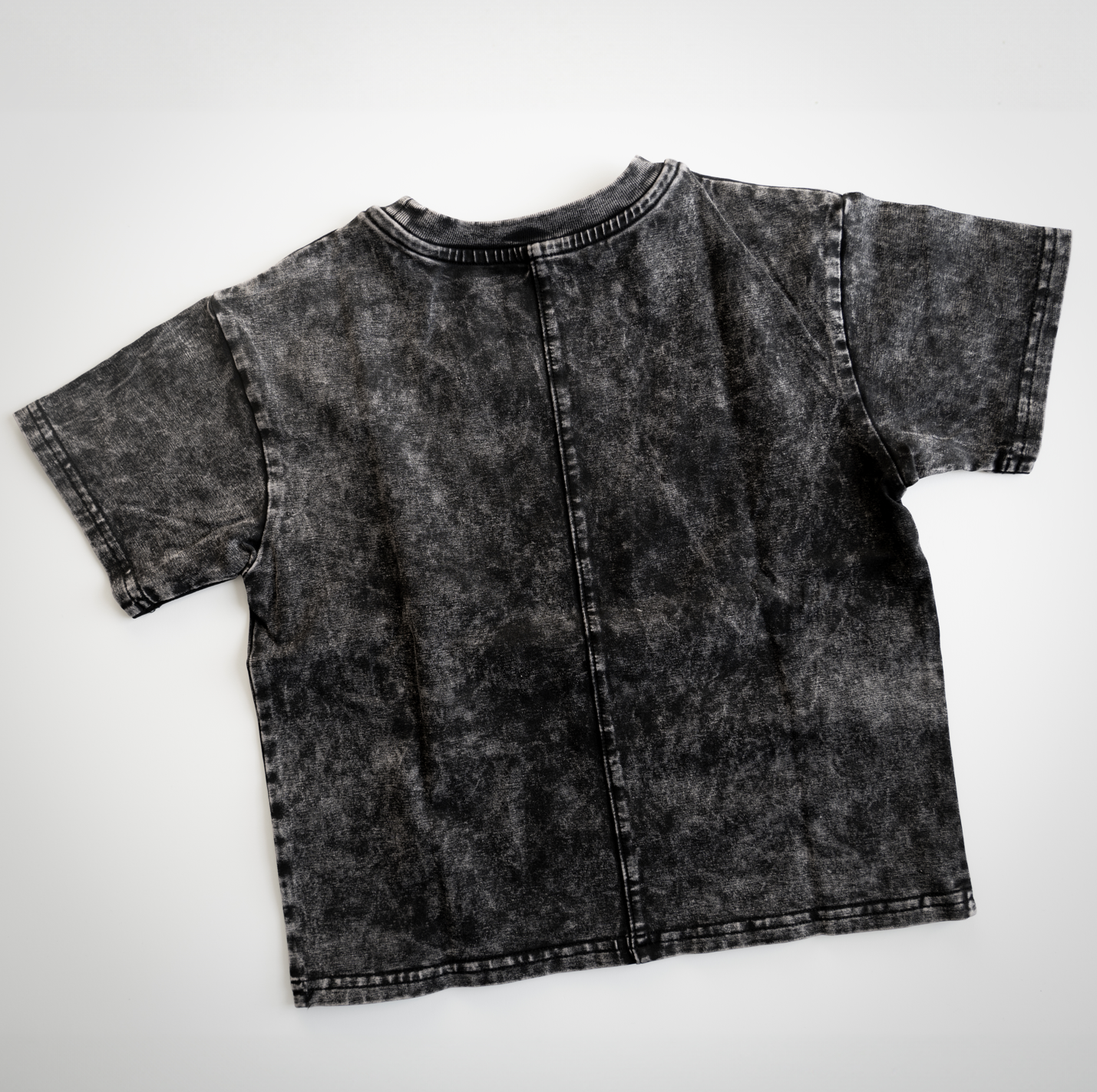 Classic Black Acid Wash Tee