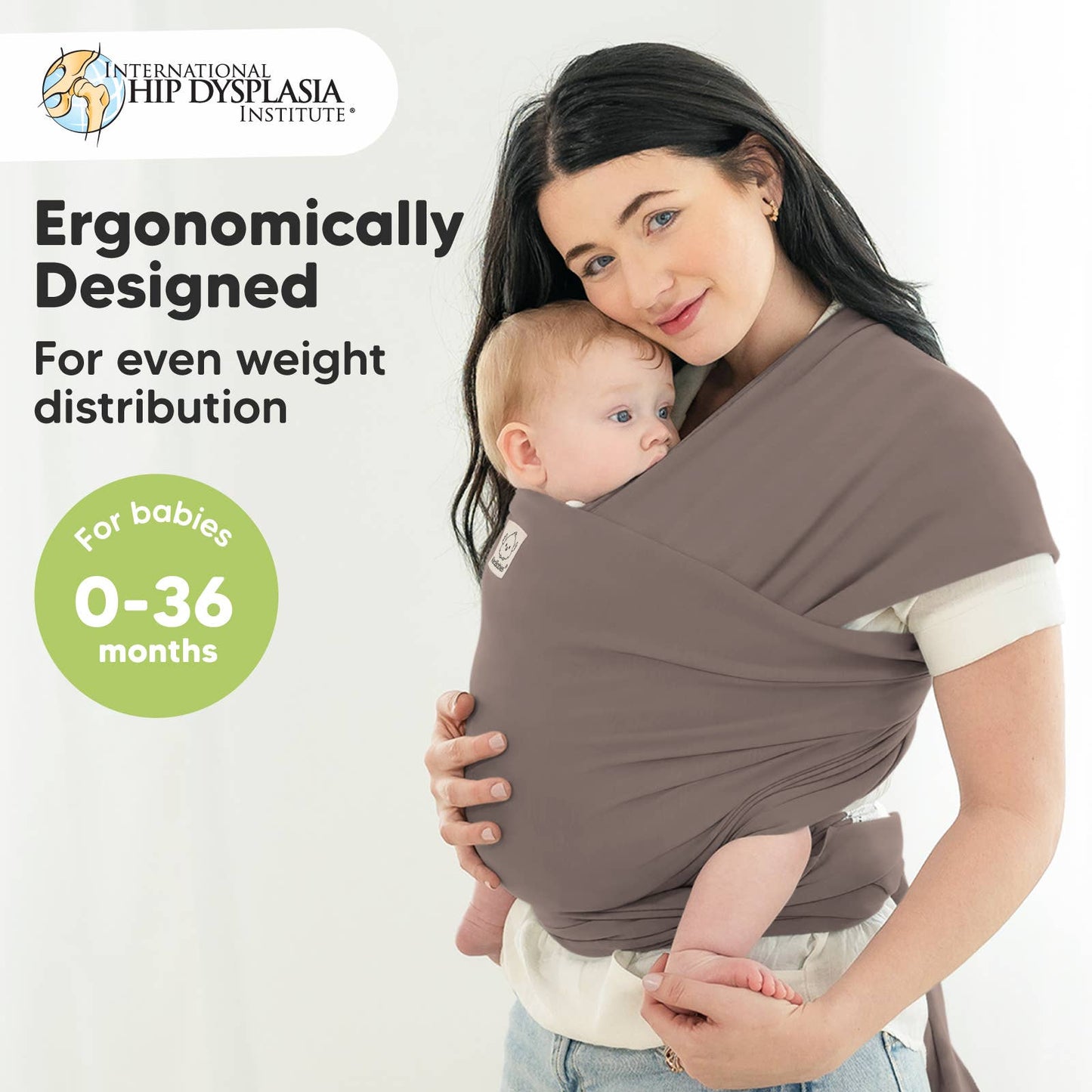 Copper Gray Baby Wrap