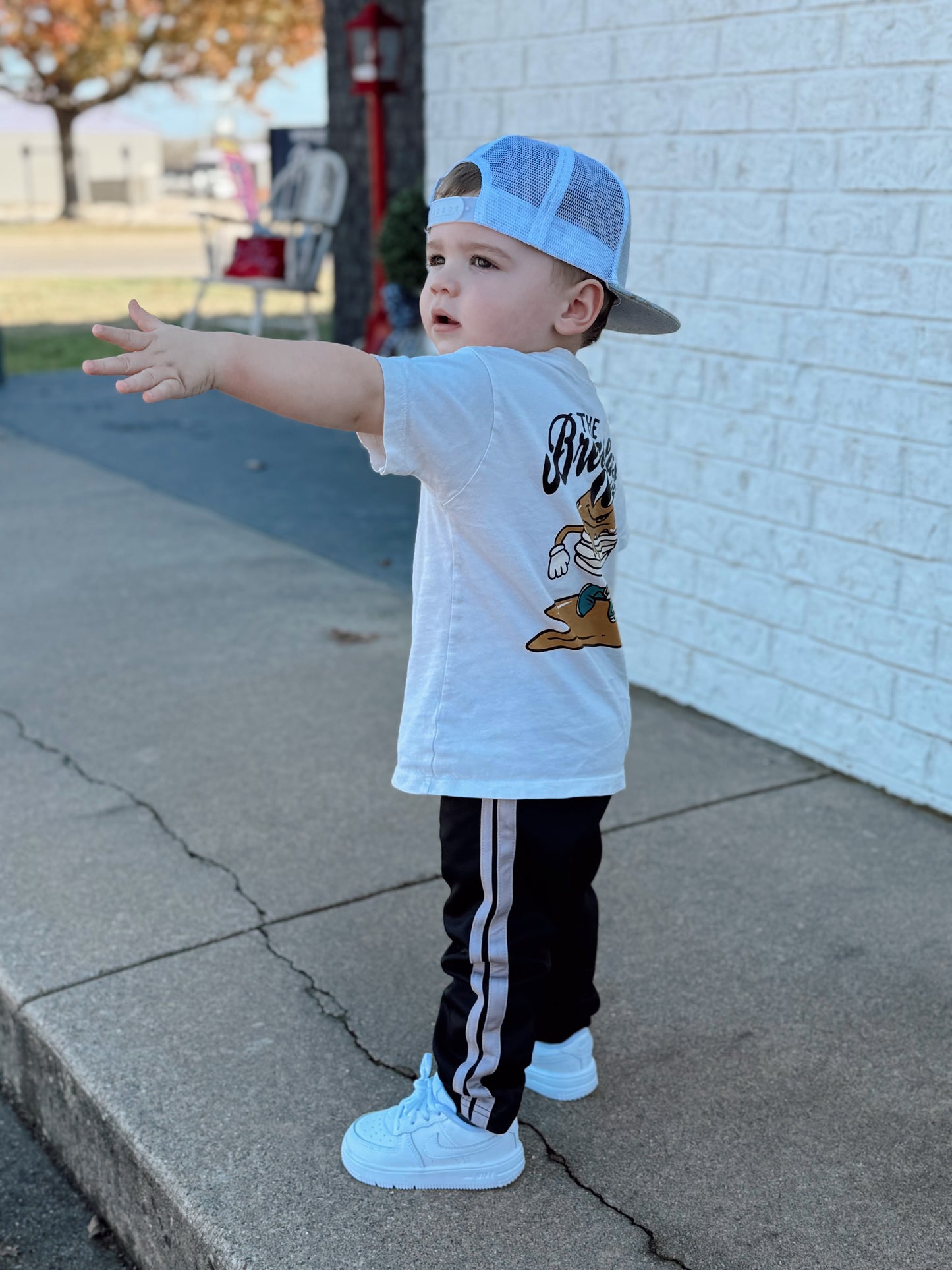 Toddler Black Track Pants