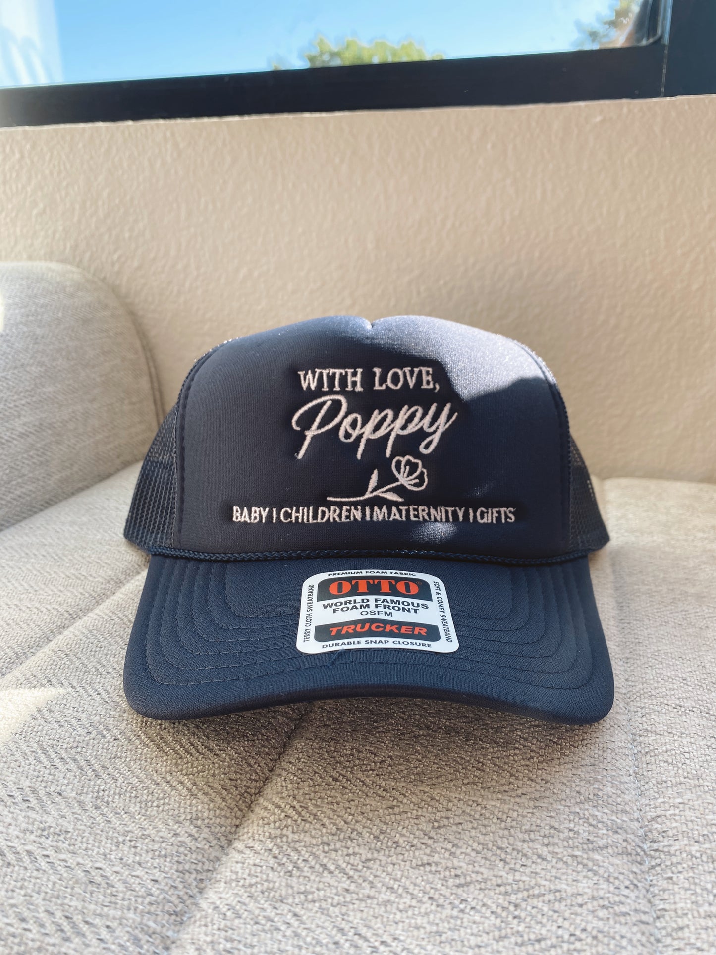 With Love, Poppy Foam Trucker Hat