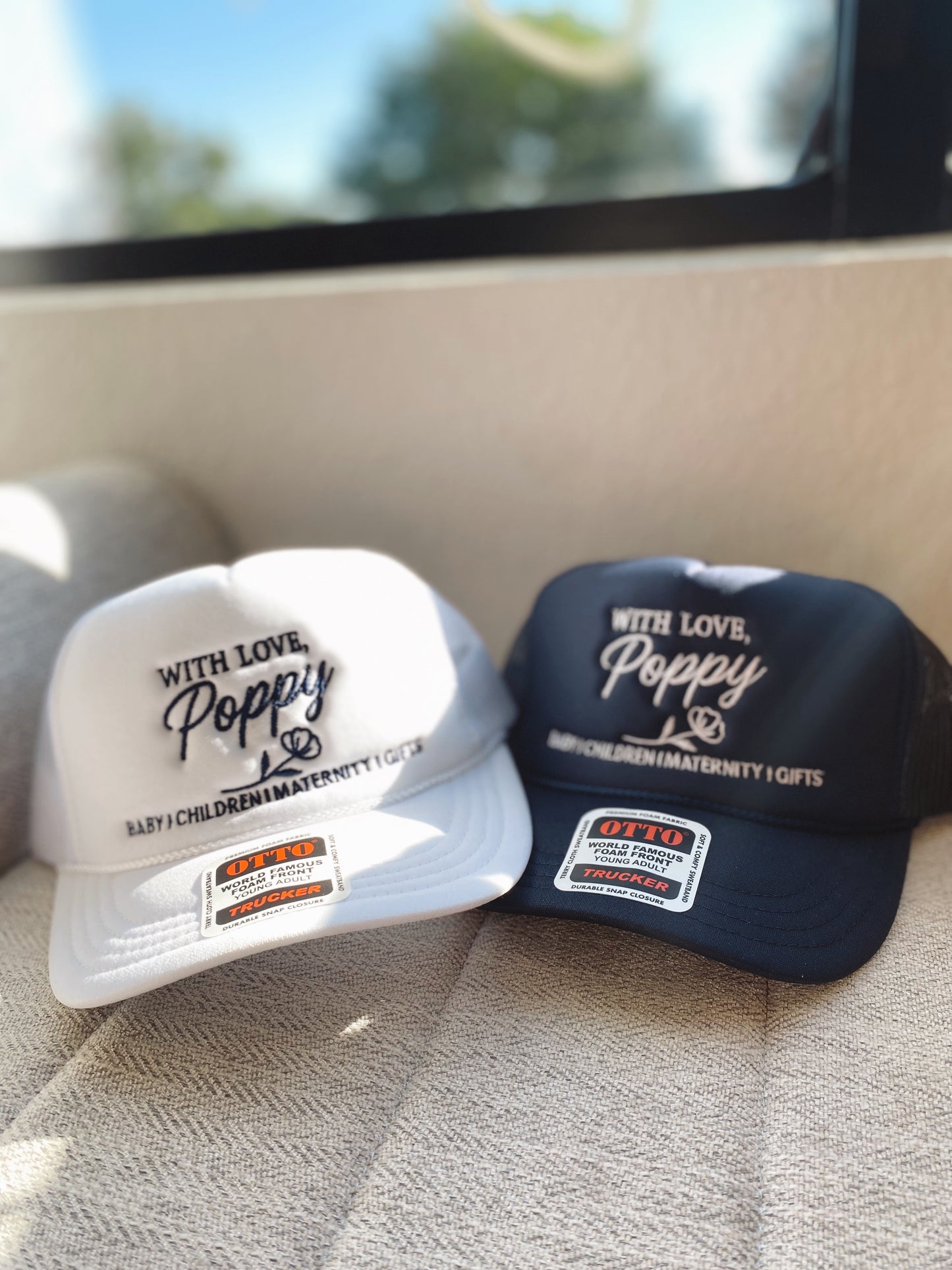 With Love, Poppy Foam Trucker Hat