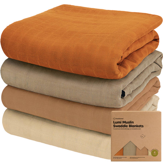 Spice Pack Muslin Swaddle Blankets