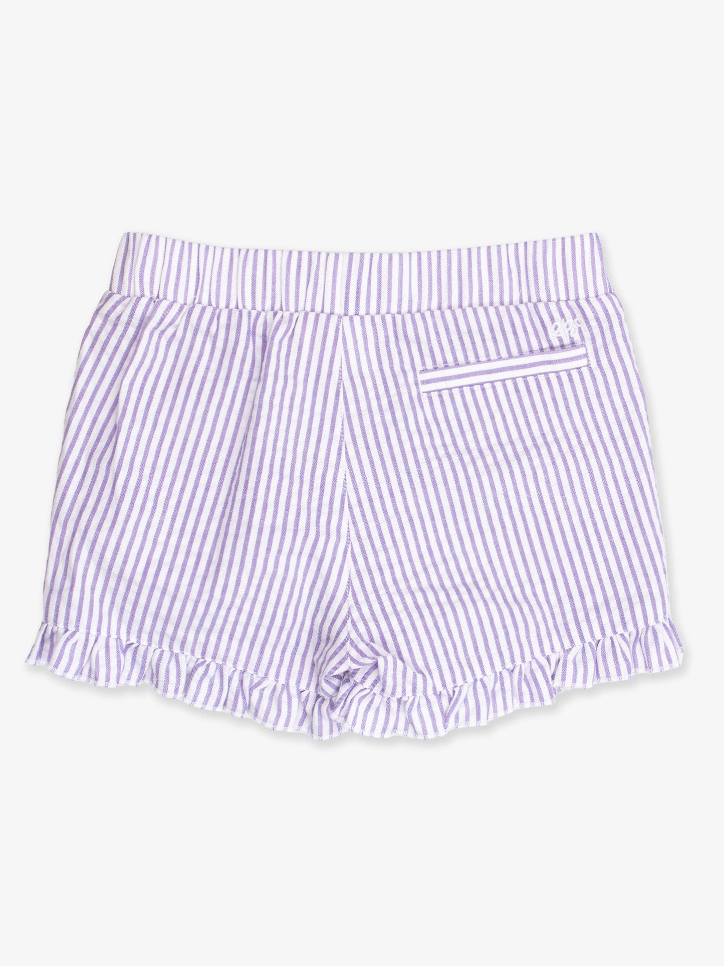 Wisteria Seersucker Shorts