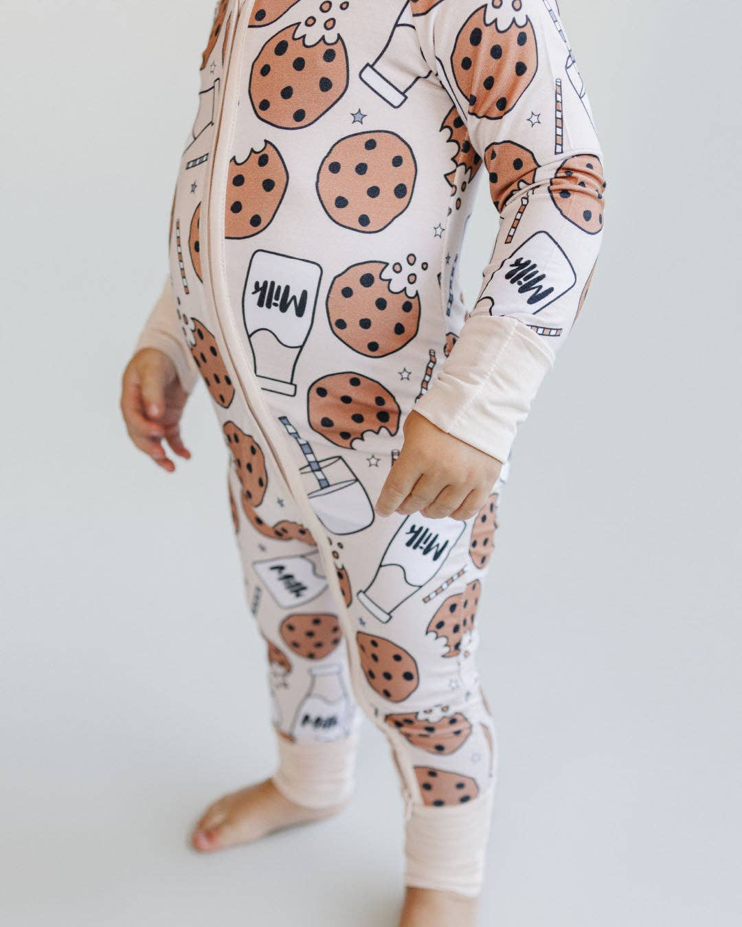 Milk & Cookies Zippy Pajamas