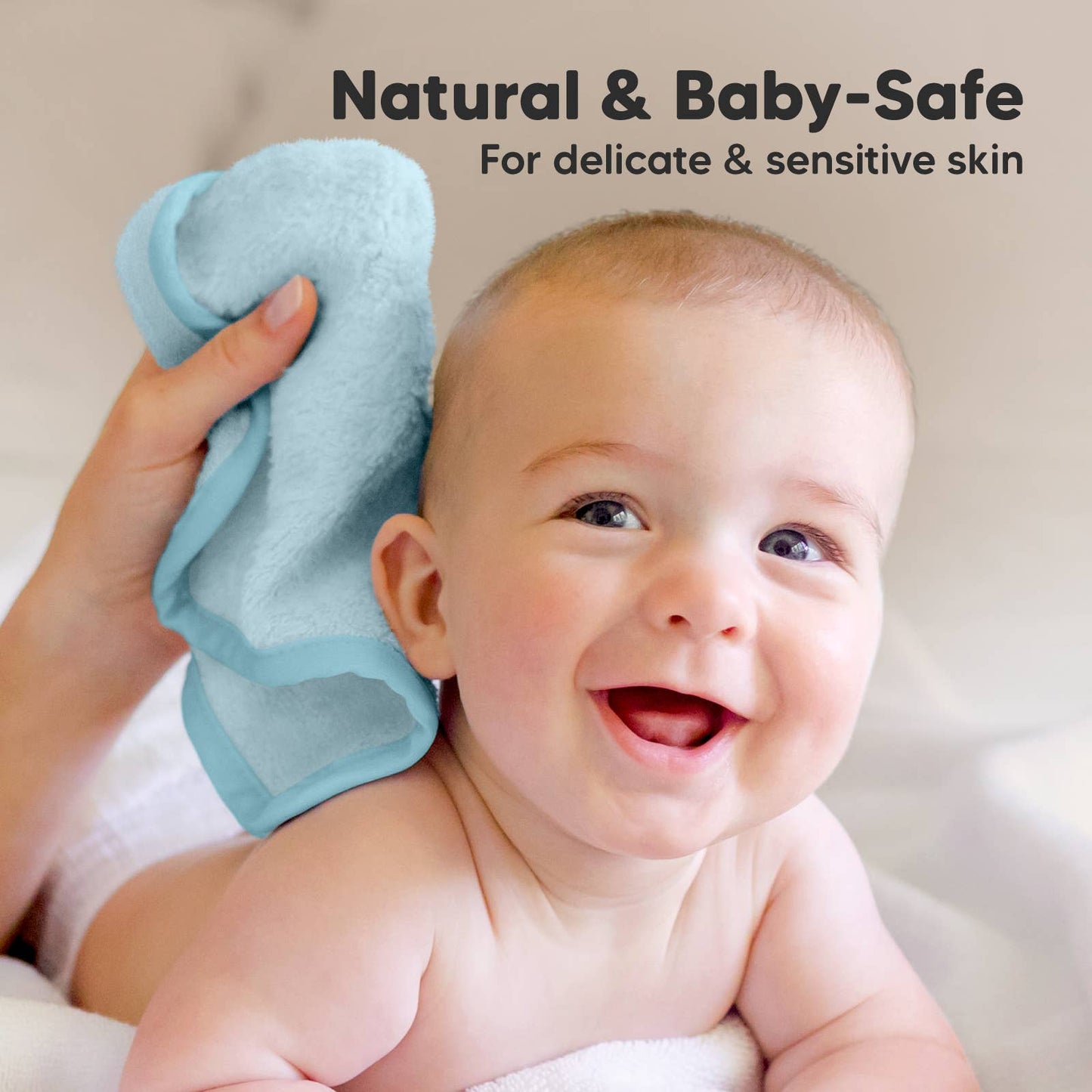 Bravo Blue Pack Baby Wash Cloths