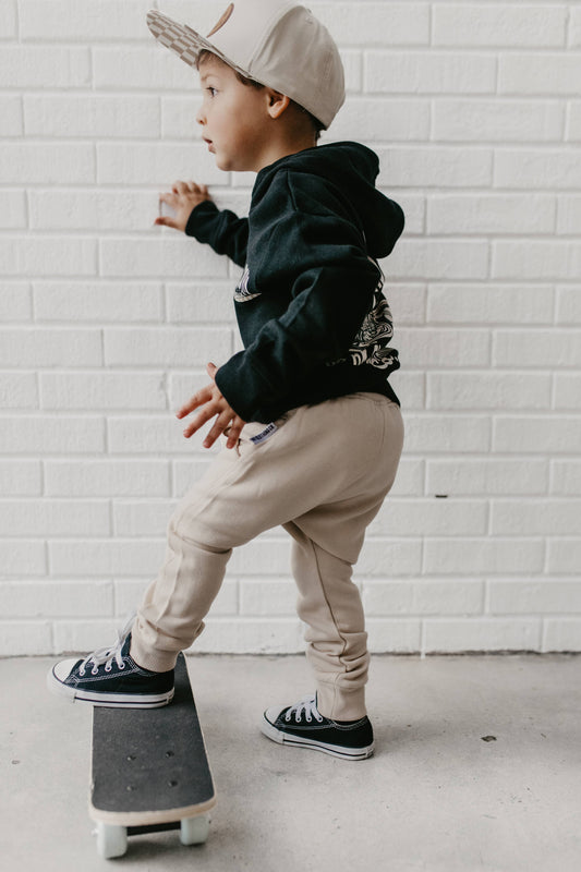 Tan Joggers