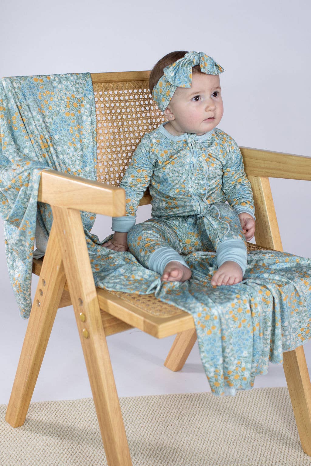 Blue Meadow - Convertible Zippy PJs