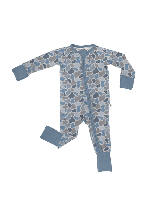 Watercolor Camo - Convertible Zippy PJs