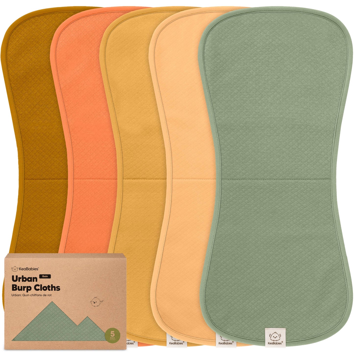 Phase Pack Baby Burp Cloths