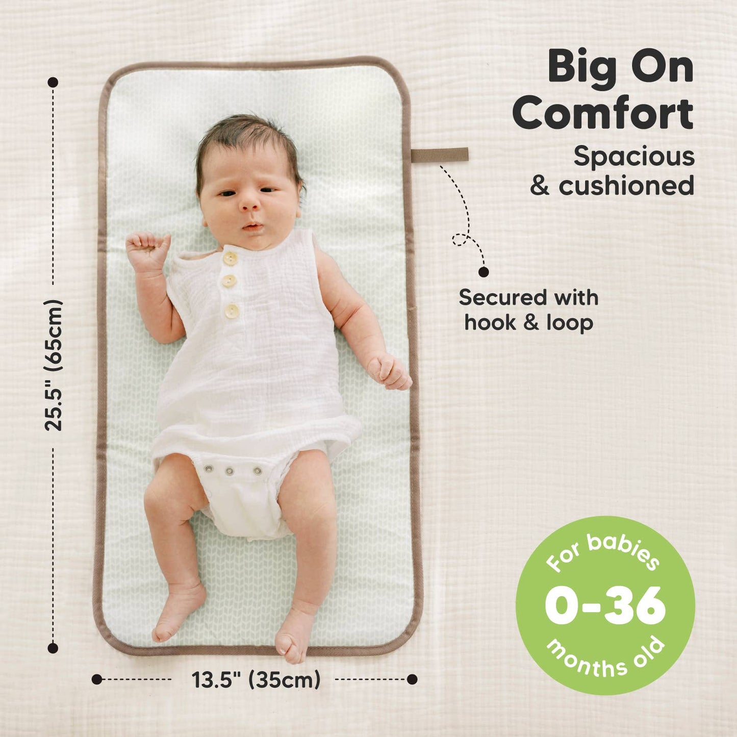 Rainbow Diaper Changing Mat