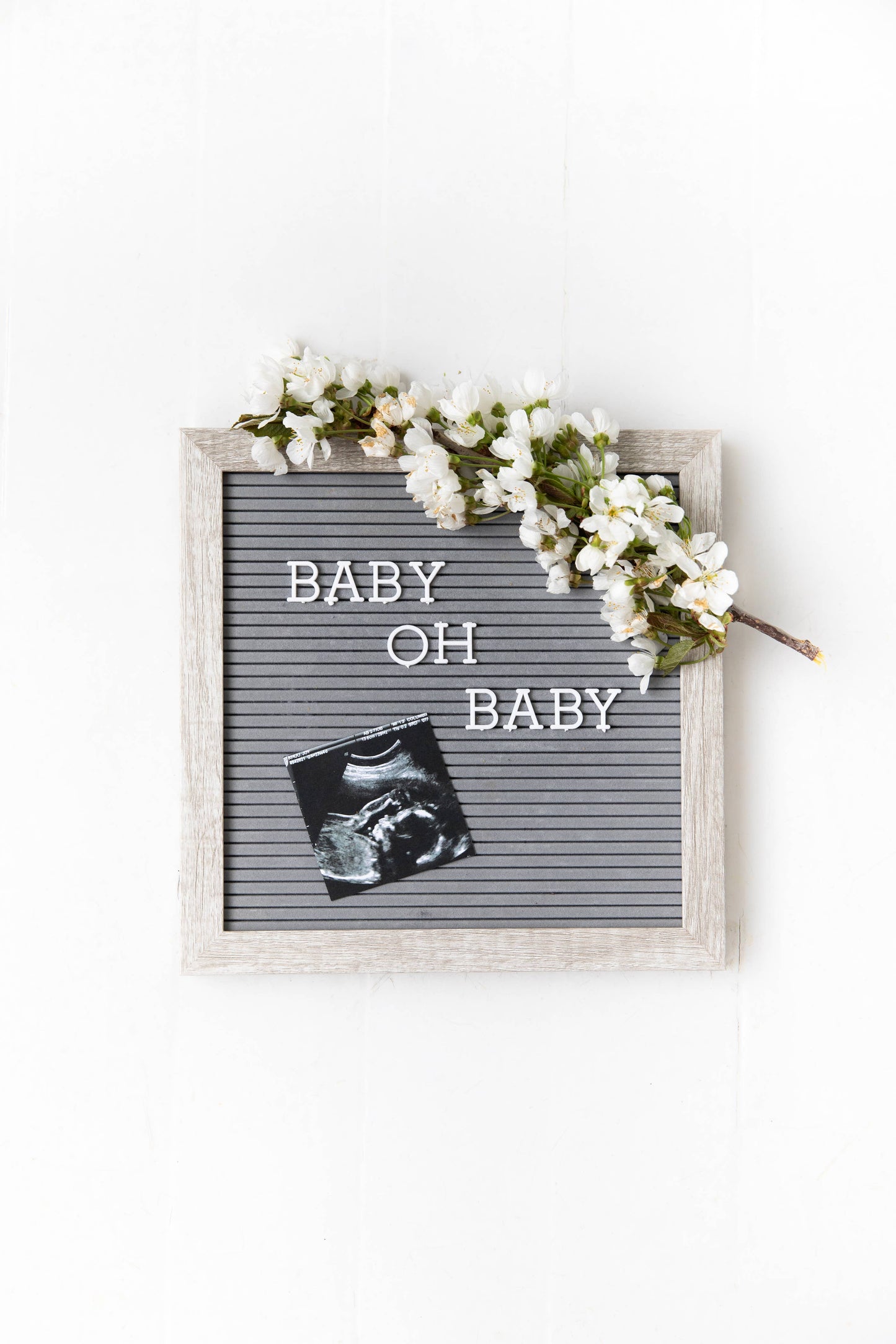 Rustic Wooden Letterboard Set