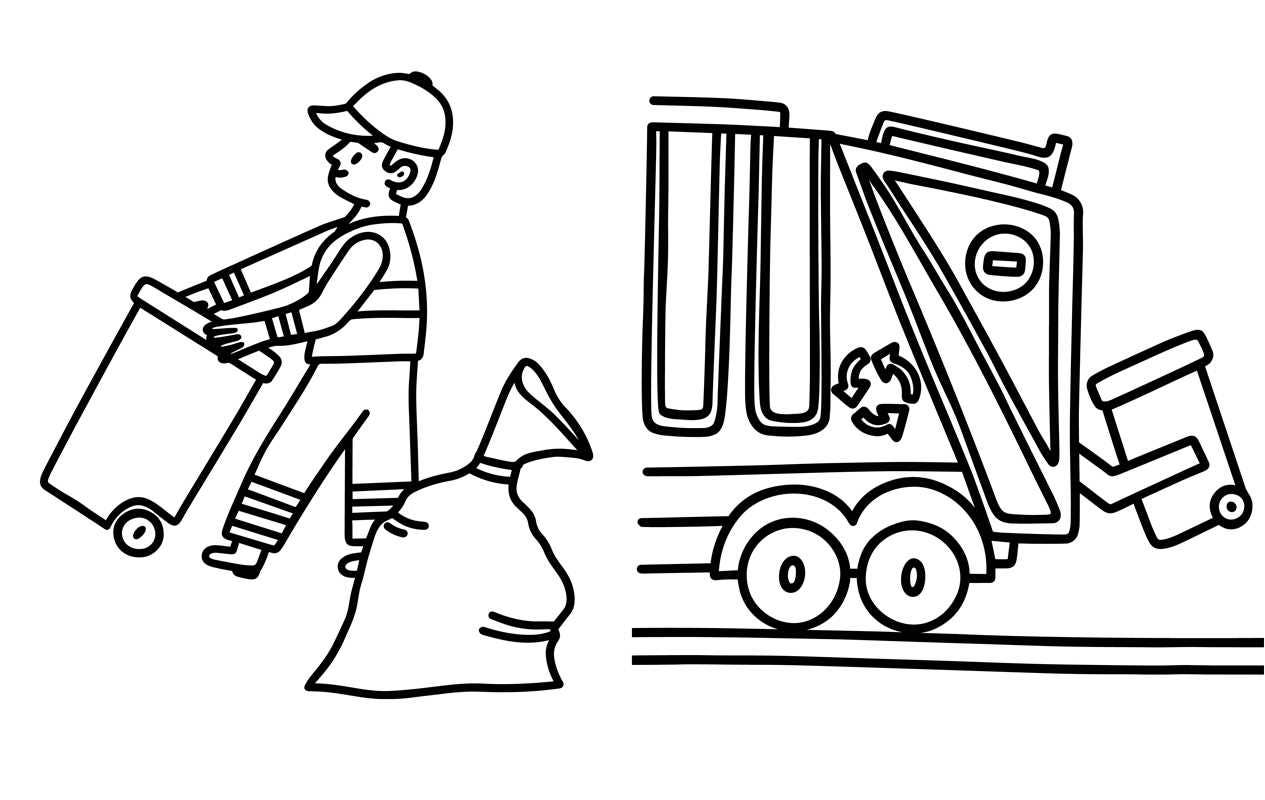 My First Big Book of Trucks Coloring Book